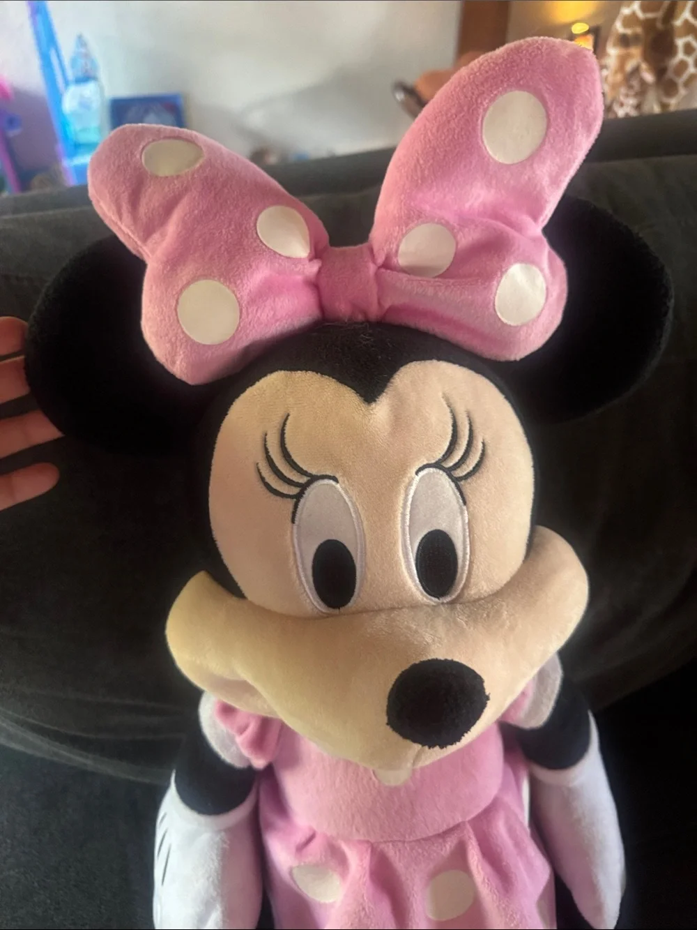 Minnie Mouse Pink Polka Dot Plush Toy - Classic Kids Character